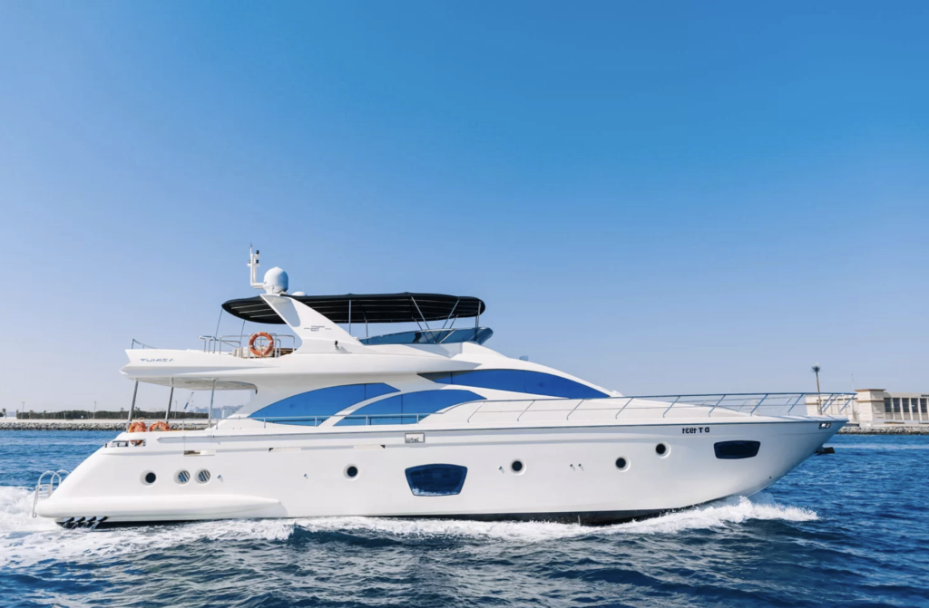 italian yacht for 40 people for new years eve in dubai